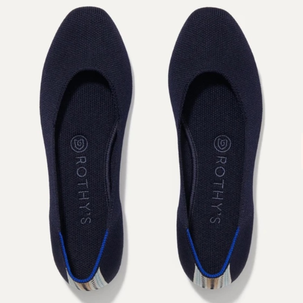 Navy square Rothys